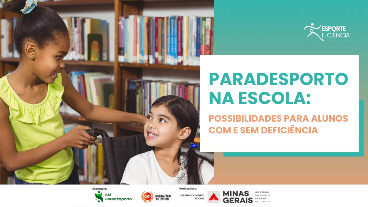 Capa Curso Curso PARADESPORTO NA ESCOLA POSSIBILIDADES PARA ALUNOS COM E SEM DEFICIÊNCIA Esporte e