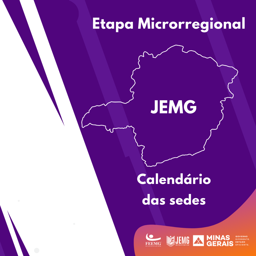  Sedes da etapa Regional JEMG2024 1080 CAPA