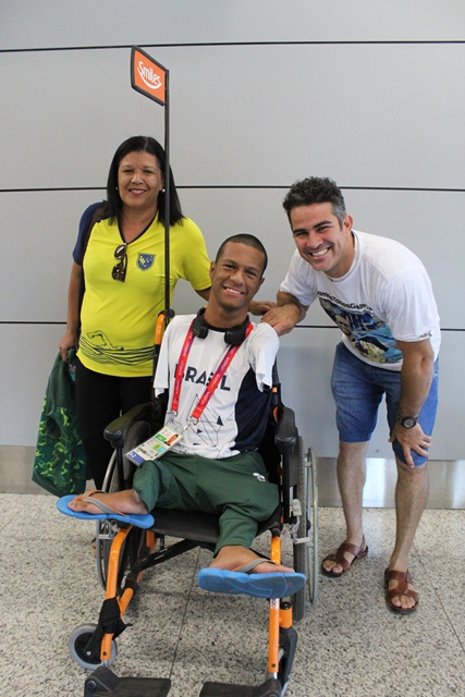 Ex-aluno do Jemg conquista cinco medalhas nos Jogos Parapan-Americanos de 2019 