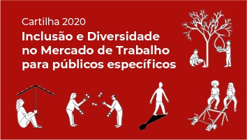 Cartilha busca conscientizar a sociedade sobre a importância da inclusão e diversidade no mercado de trabalho