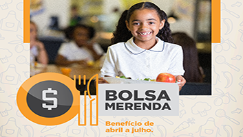 Governo inicia pagamento da segunda parcela do Bolsa Merenda
