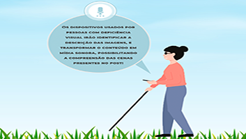 Sedese inclui recurso para audiodescrição em posts de redes sociais