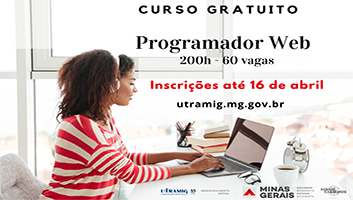 Inscrições abertas para curso gratuito de Programador Web