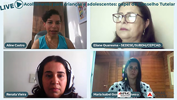 Encontro aborda o papel do Conselho Tutelar em relação ao Serviço de Acolhimento para Crianças e Adolescentes