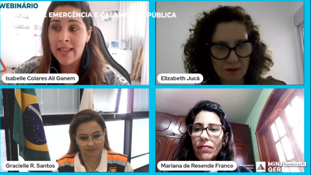 Sedese realiza webinário para discutir ações de prevenção em situações de emergência ou calamidade pública