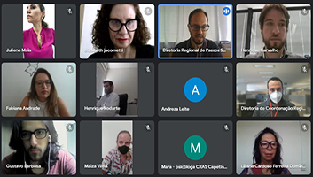 Secretária participa de reunião da Câmara Técnica de Assistência Social da Regional Sedese de Passos