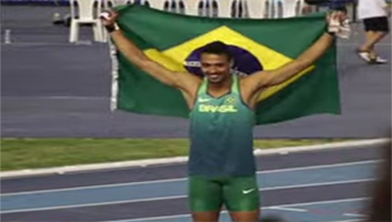 Atleta do Programa Bolsa Atleta e Bolsa Técnico é campeão do Sul Americano Adulto e Atletismo